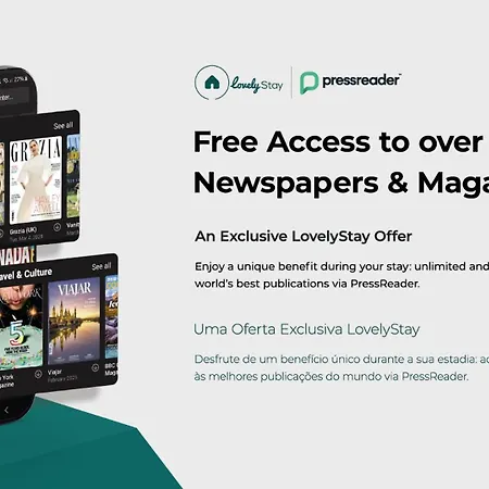 Olhos De Agua 1br With Pool, Ac And Free Parking شقة